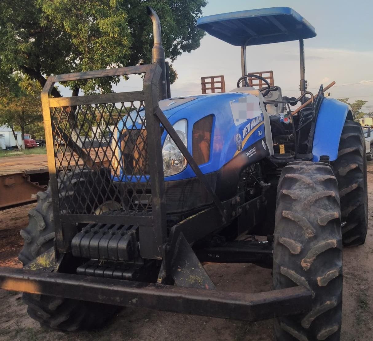 Trator New Holland T6.110, Ano 2018