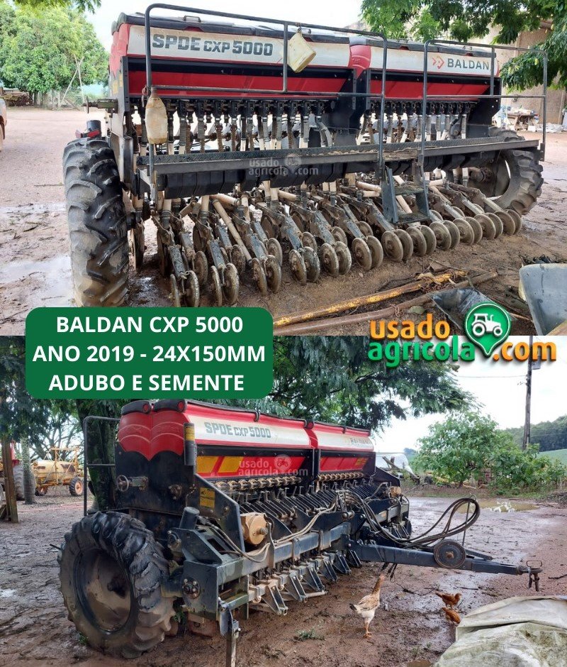 Semeadeira Baldan, SPDE CXP 5000, Ano 2019