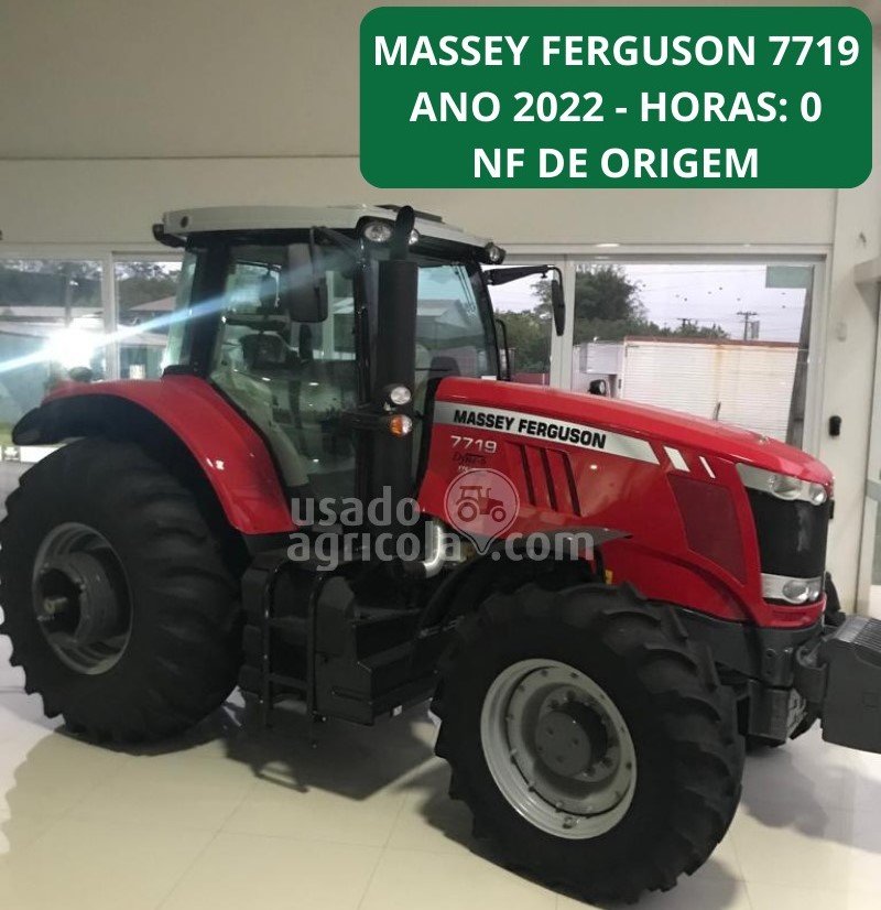 Trator Massey Ferguson, 7719, Ano 2022